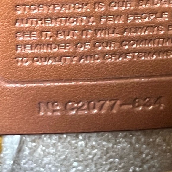 Coach Courier Wristlet w/ Floral Appliqué - Picture 8 of 9